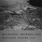 Cover of 'Melbourne Metropolitan Planning Scheme 1954', Victorian State Government.